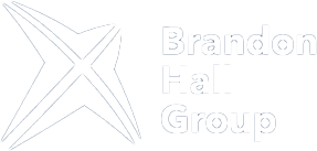Brandon Hall Group Logo blanc