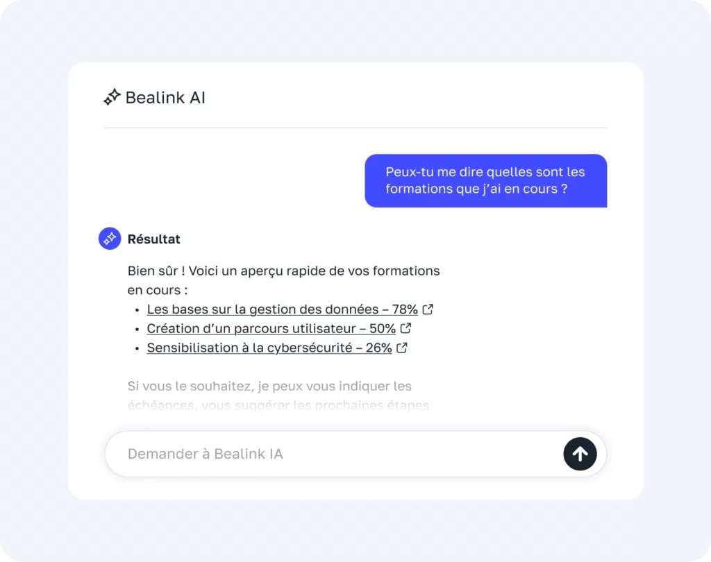 Learner Copilot FR IA maquette